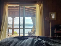 view from the bedroom