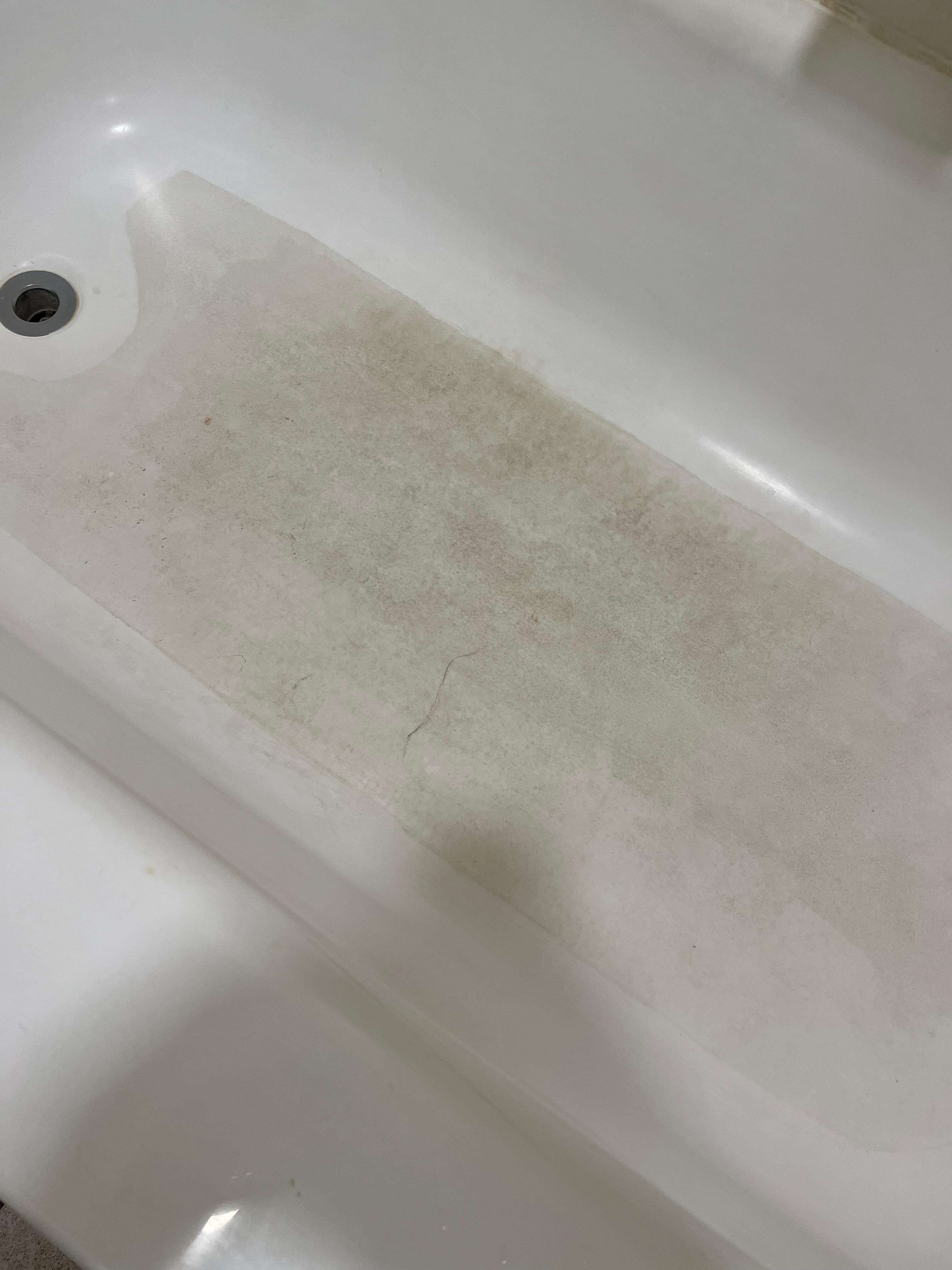 Filthy bath tub