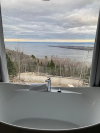 View from the upper bedroom