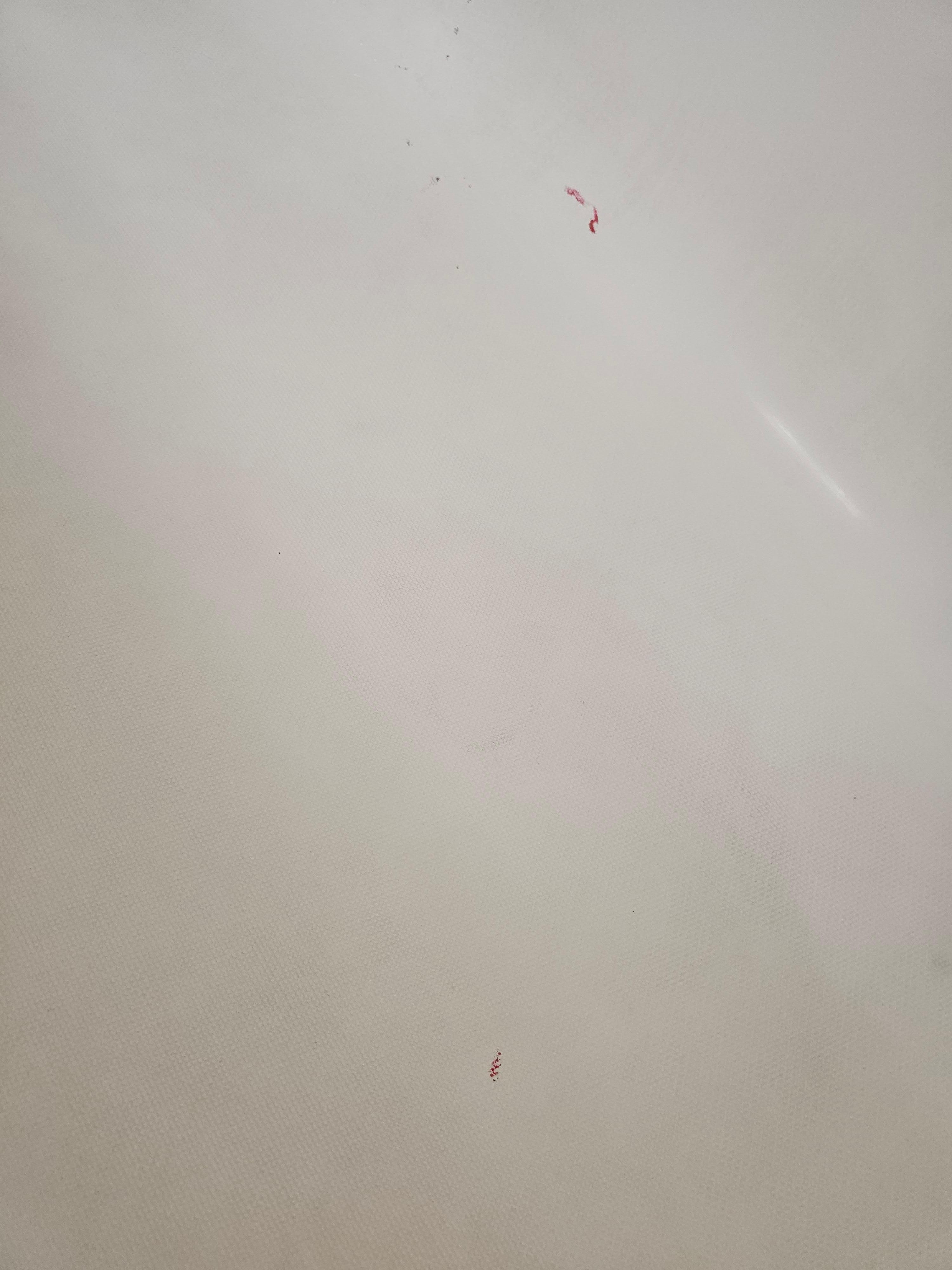 Stained and dirty tub