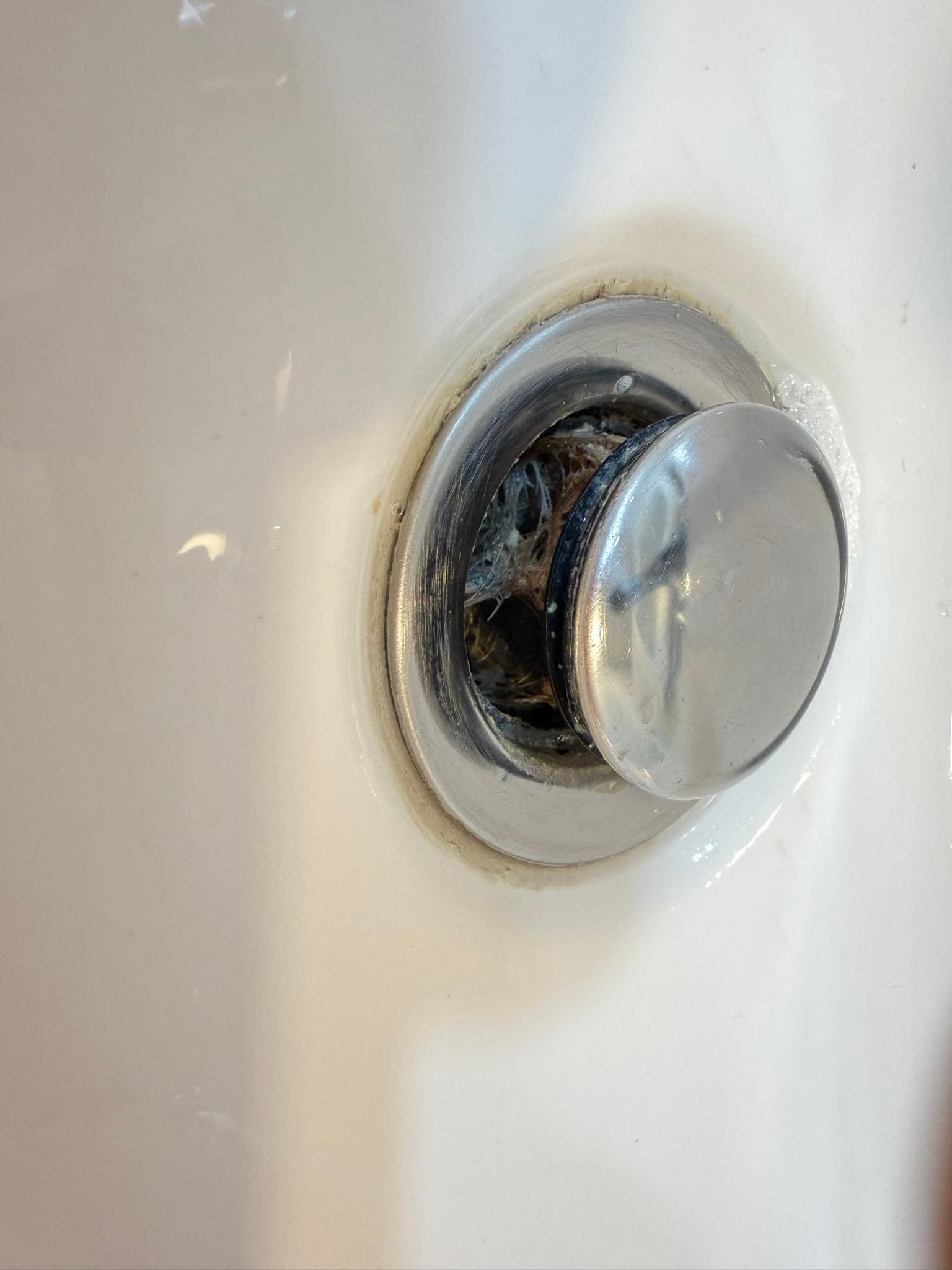 clogged bathroom sink