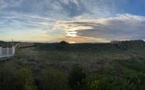 Sunrise from the balcony