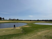 Golf day, beautiful course