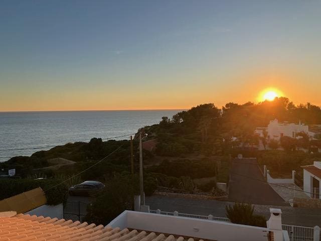 Sunset from the deck