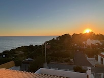 Sunset from the deck