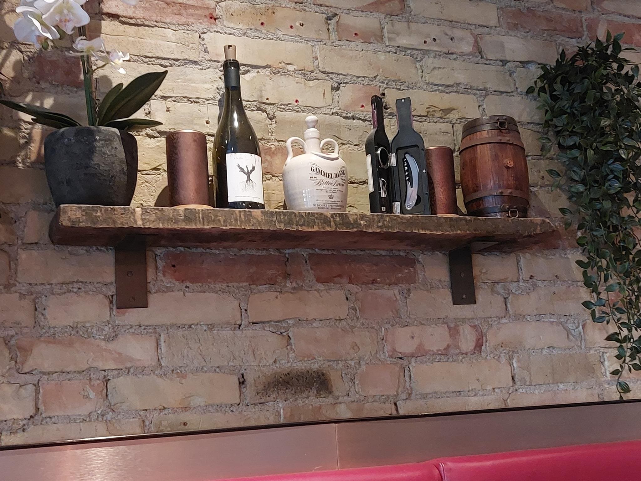 Hylde på restaurant