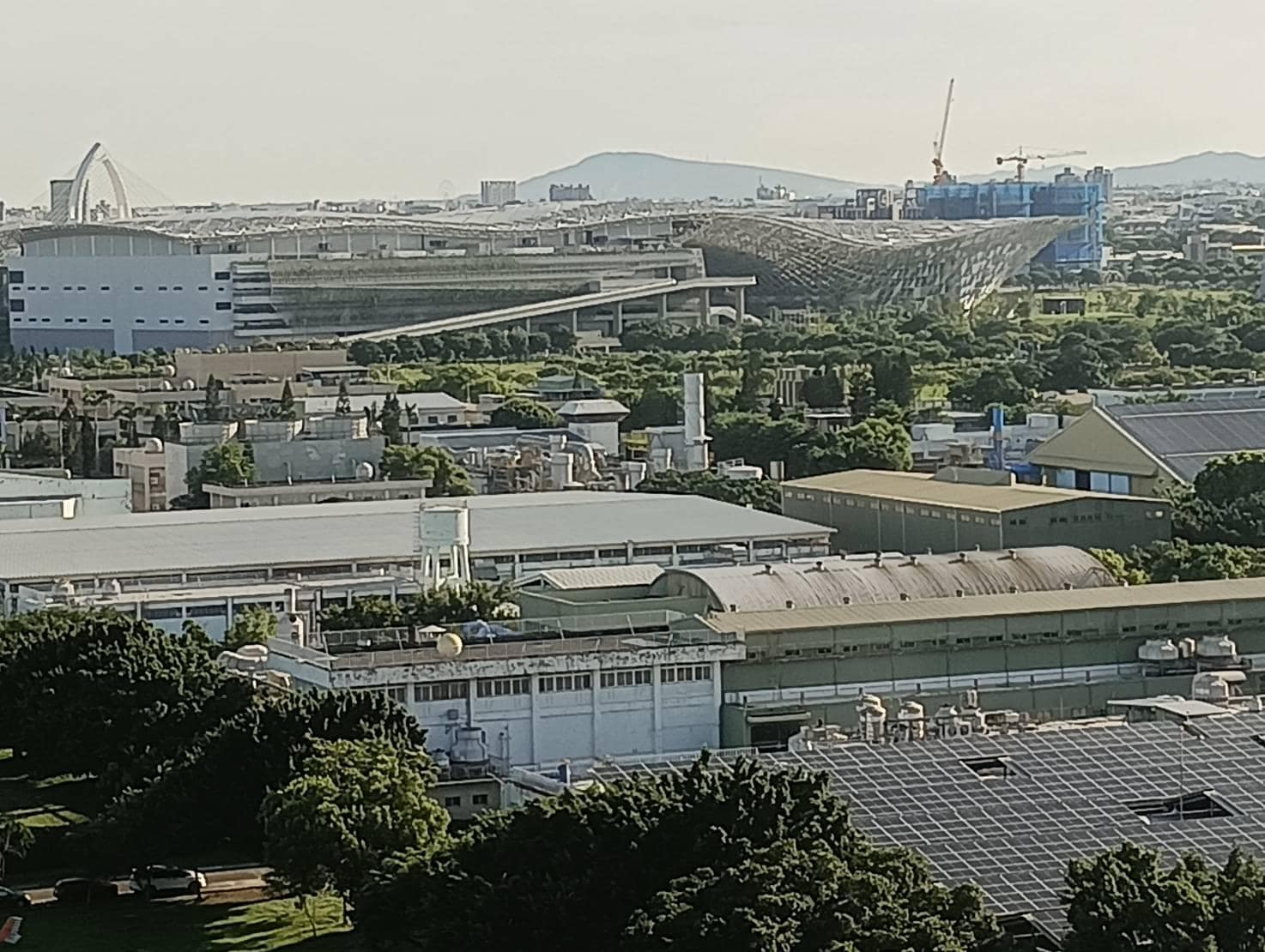 15樓餐廳外的景觀