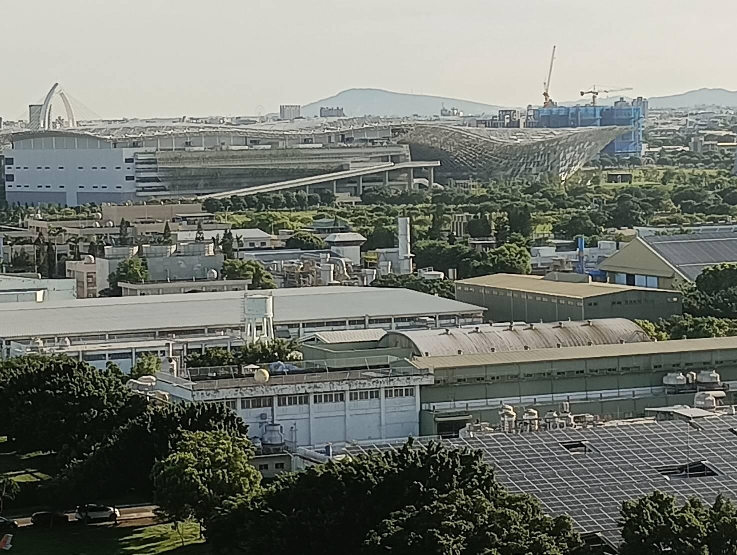 15樓餐廳外的景觀