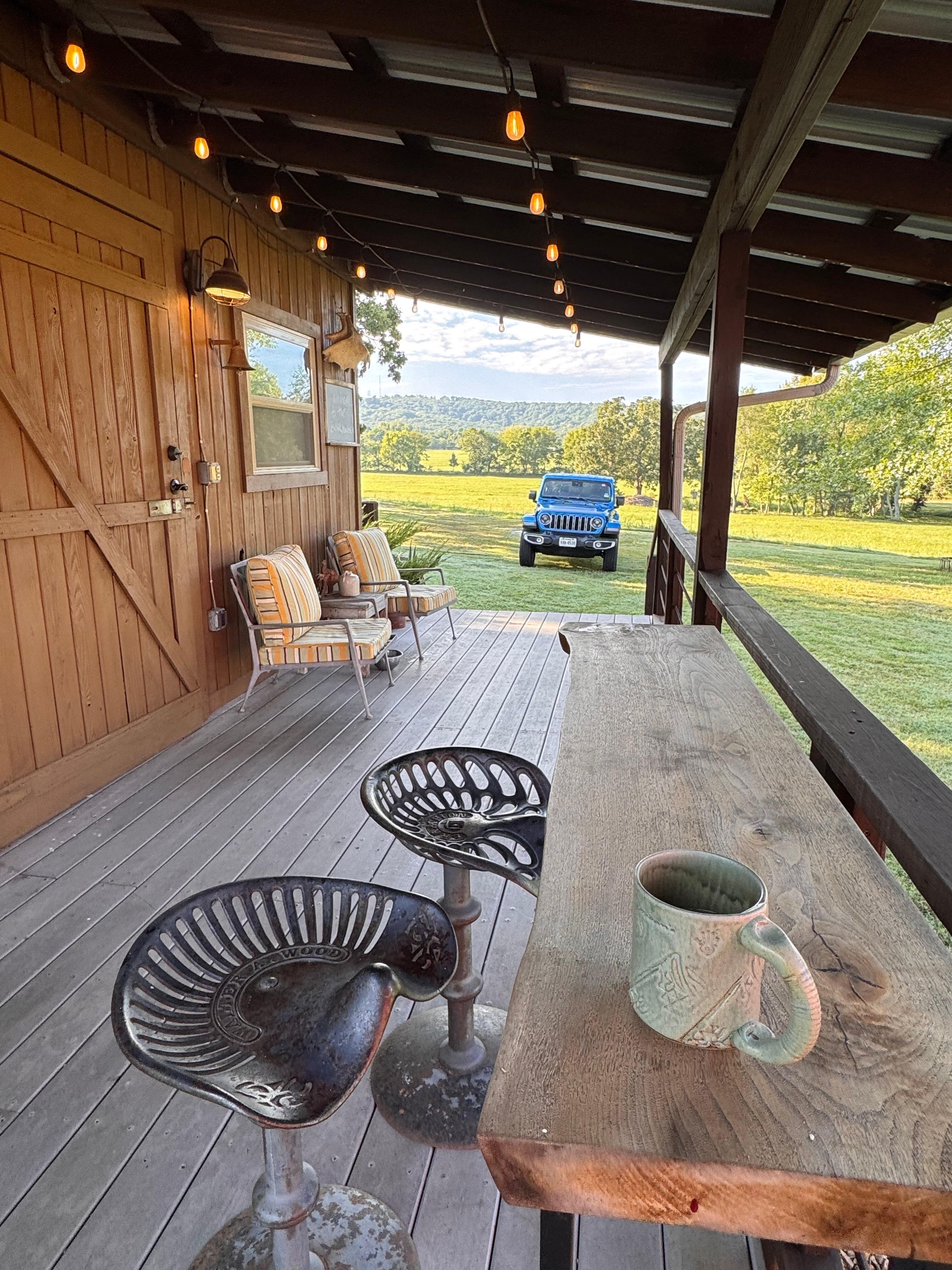 Coffee in the morning