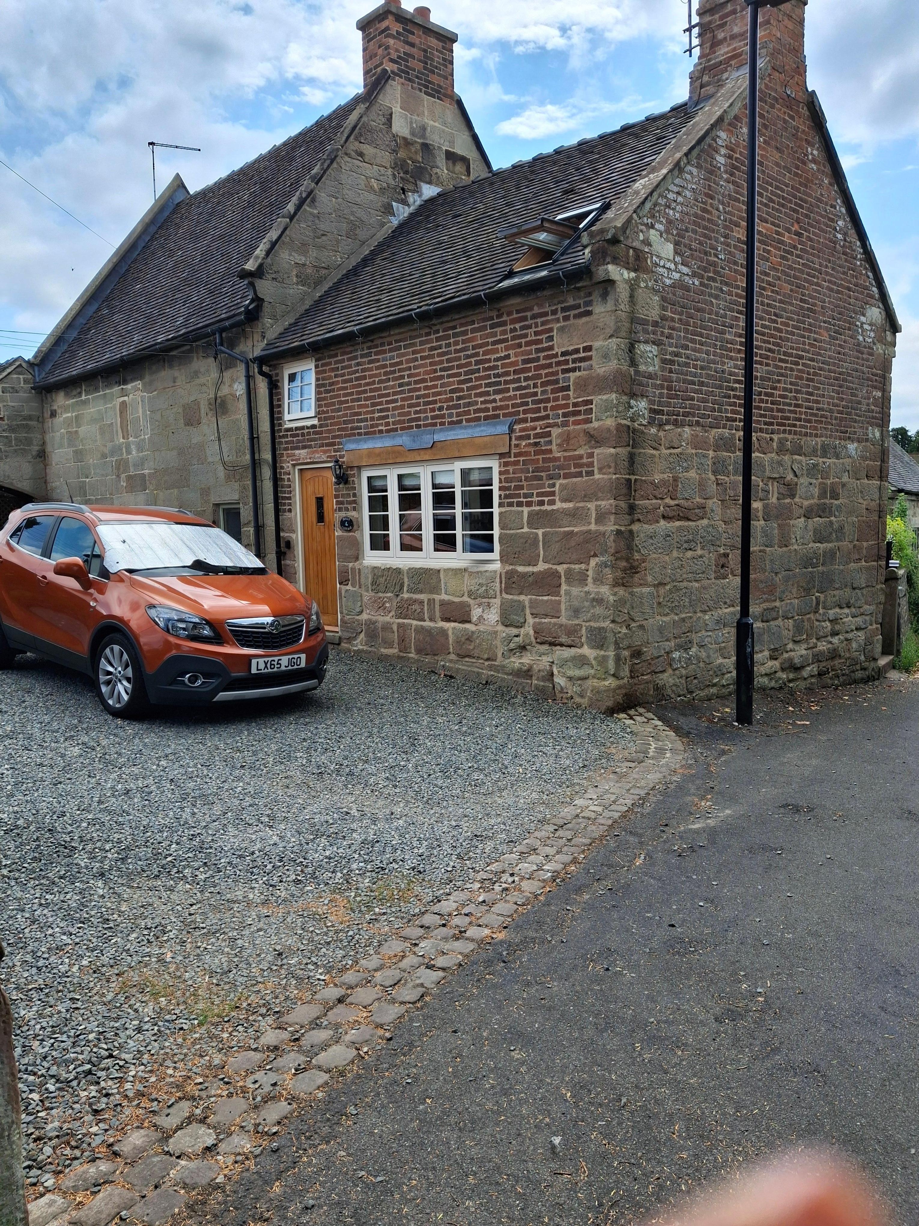 A view of the cottage
