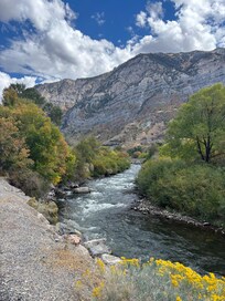 Provo valley river trail - we rented e-bikes at Garyâs bikes