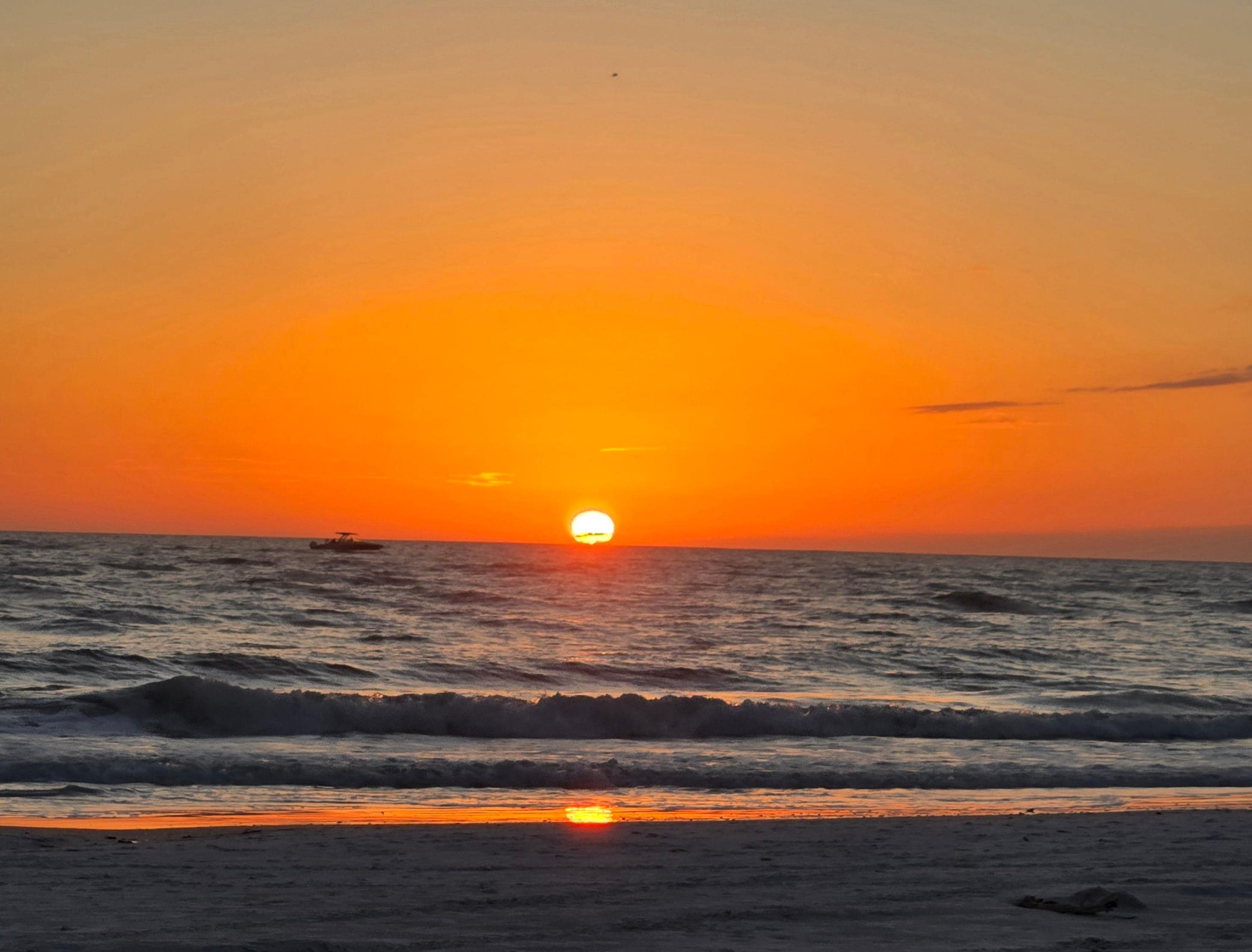 Do "sunset" at Patriots point (short walk to beach)