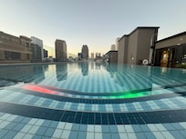 Rooftop pool