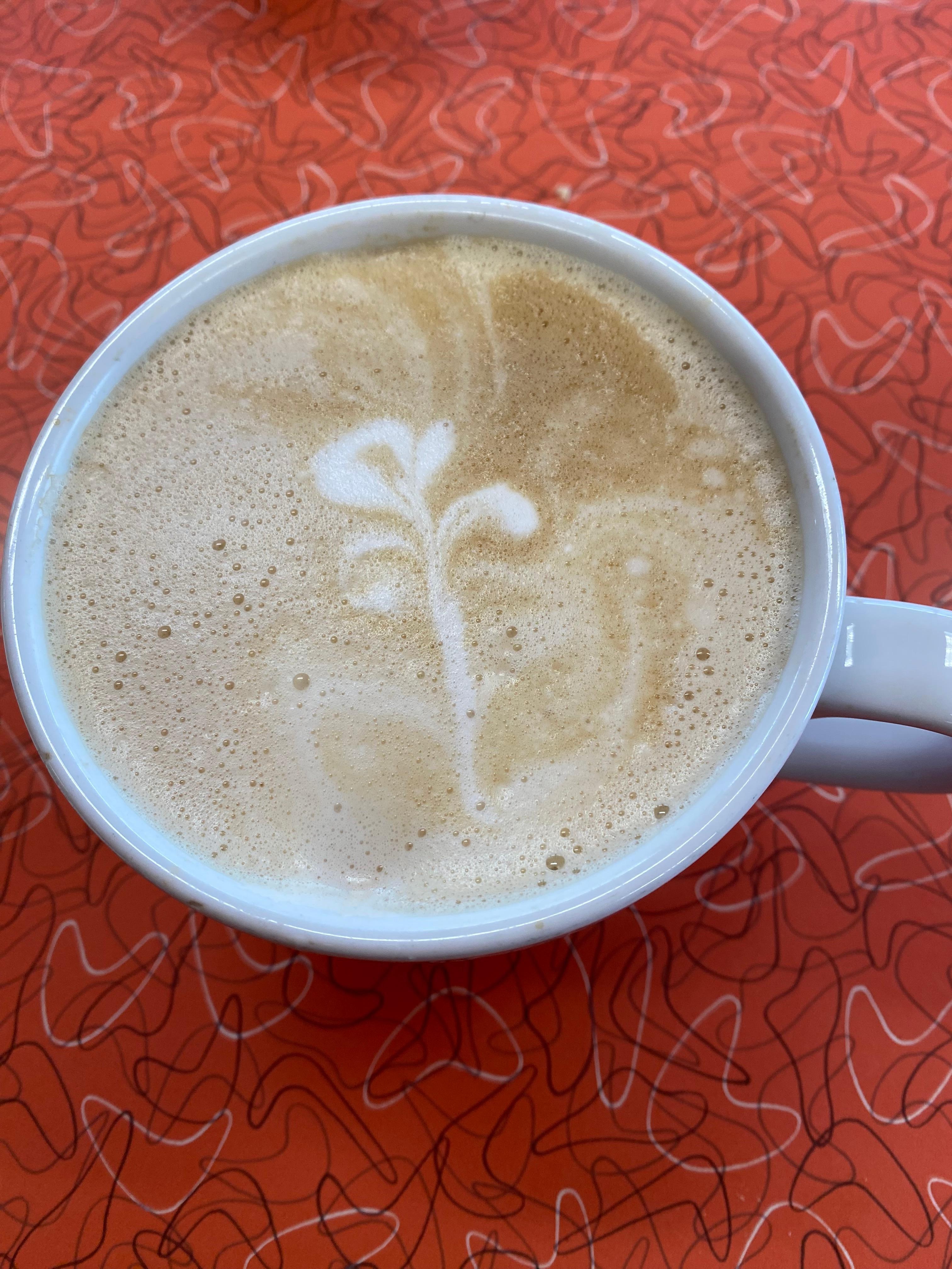 Cute coffee shop indulgence