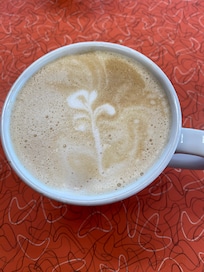 Cute coffee shop indulgence