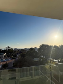 Morning sun rise view