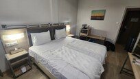 1st bedroom with king bed