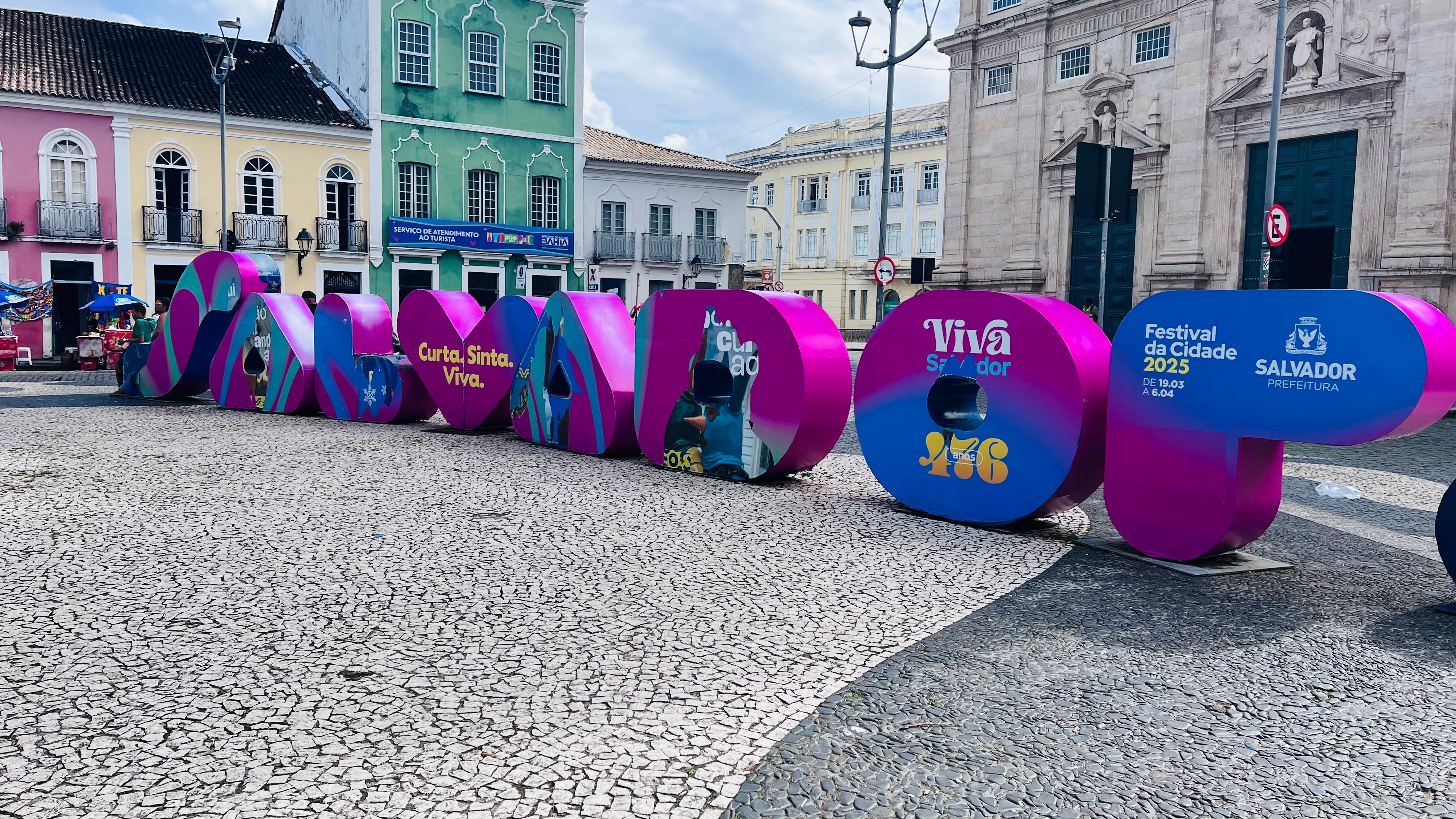 Square around the corner from hotel, has vendors and cultural sites