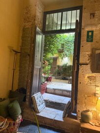 Interior courtyard