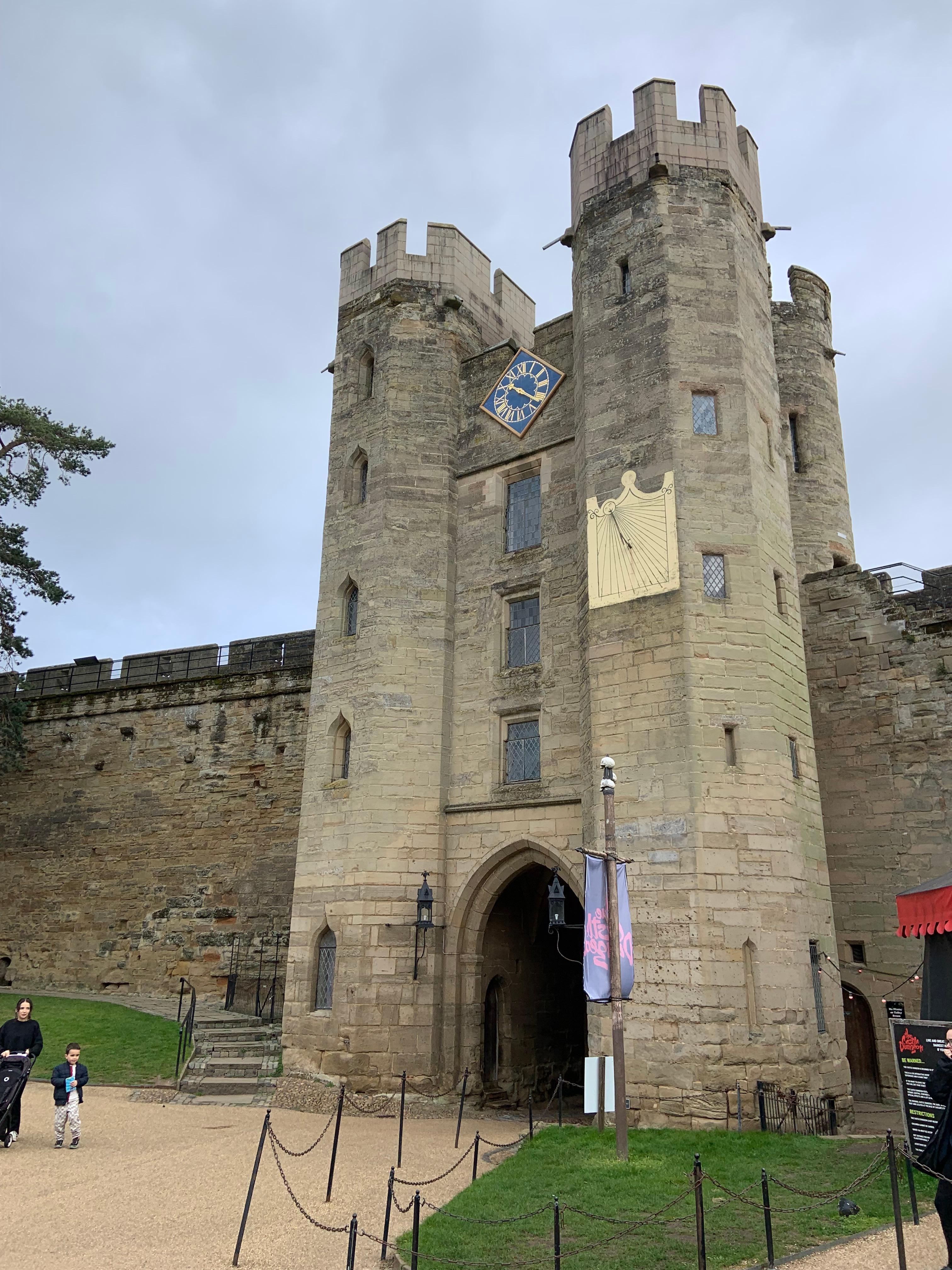 View of Warwick castle 