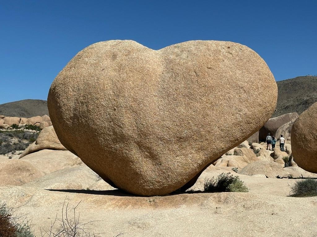 Heart Rock at Joshua Tree National Park