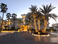 As drive up very inviting.