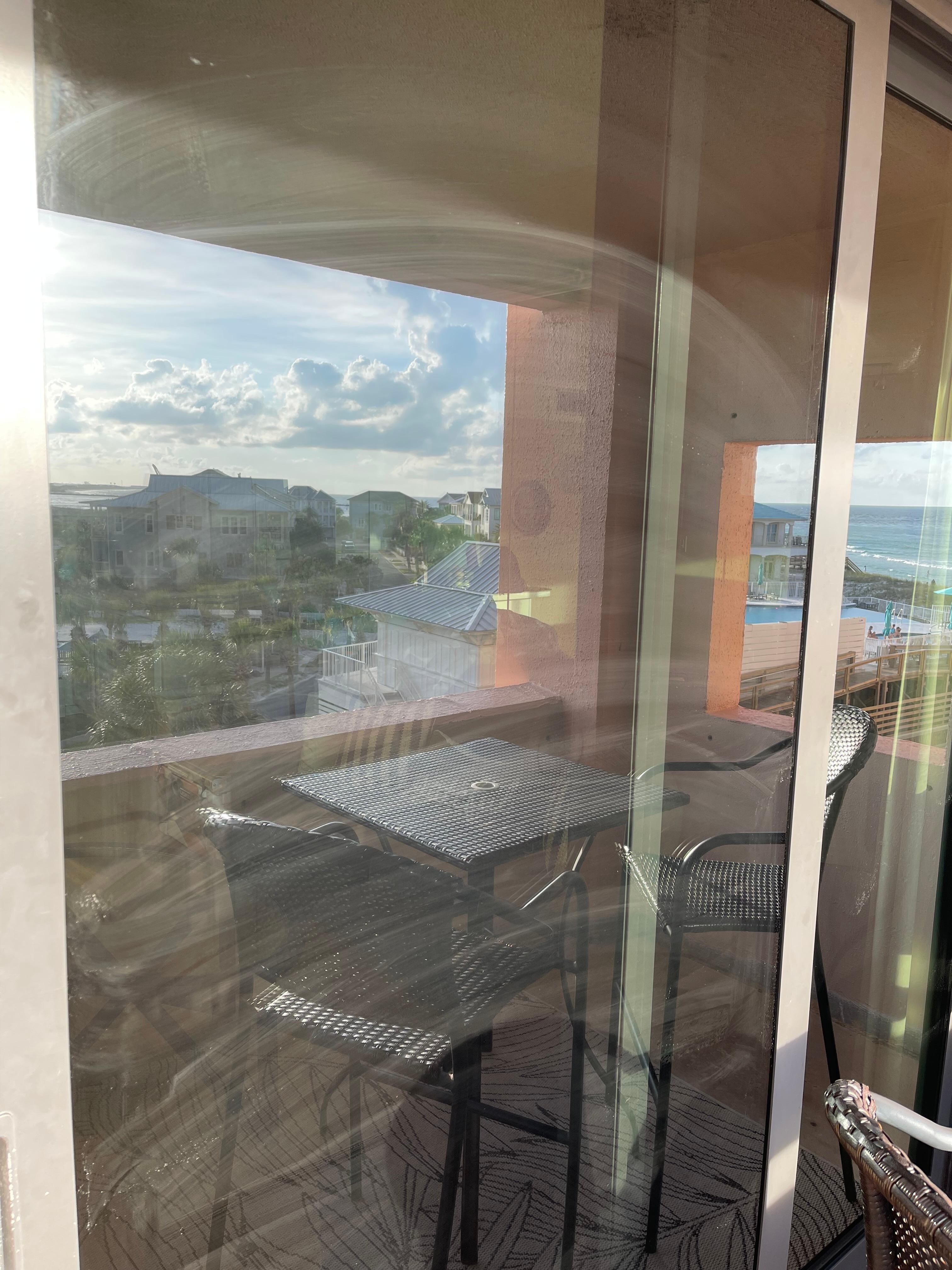 Also glass doors 