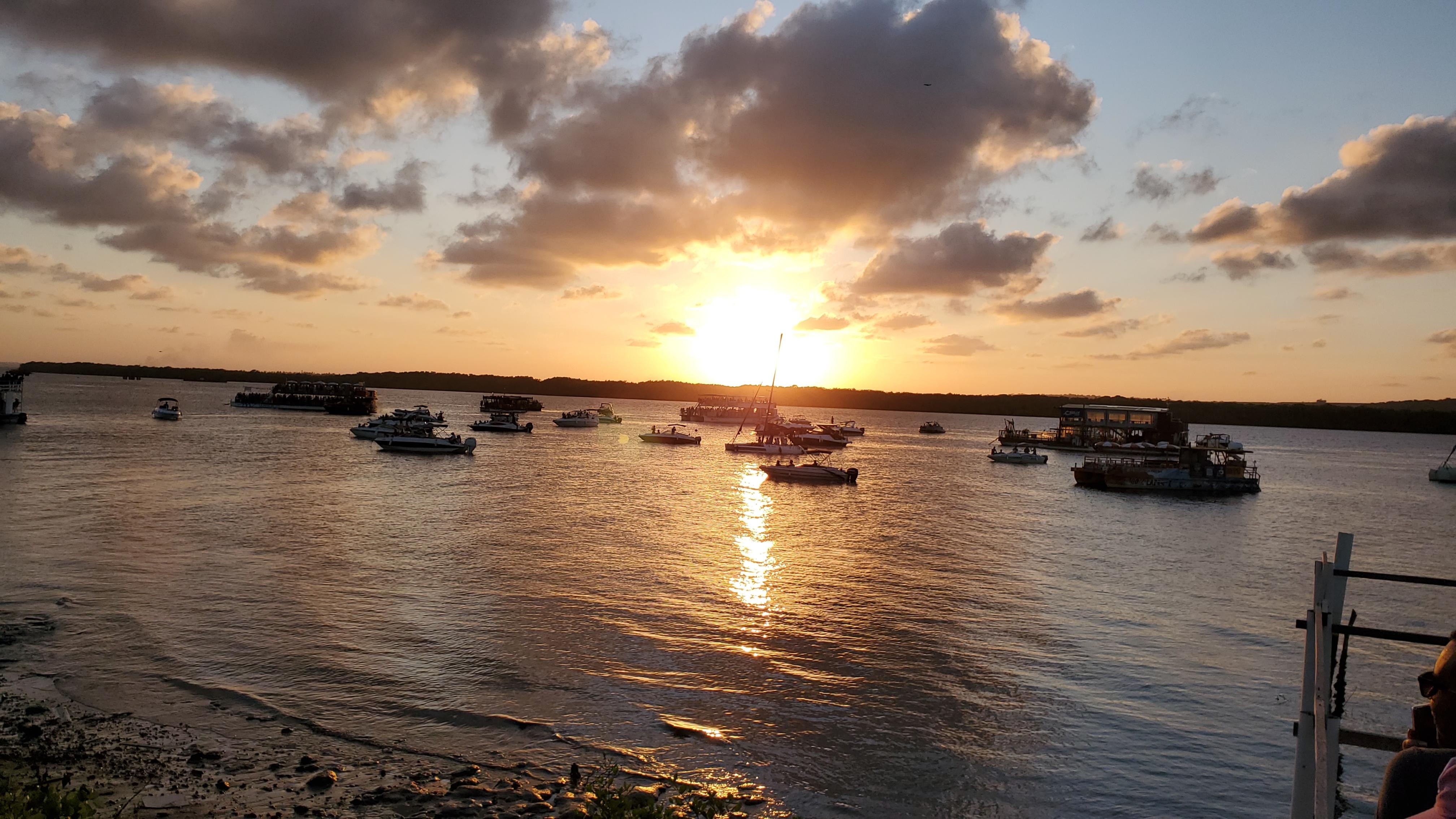 Por do sol do Jacaré 