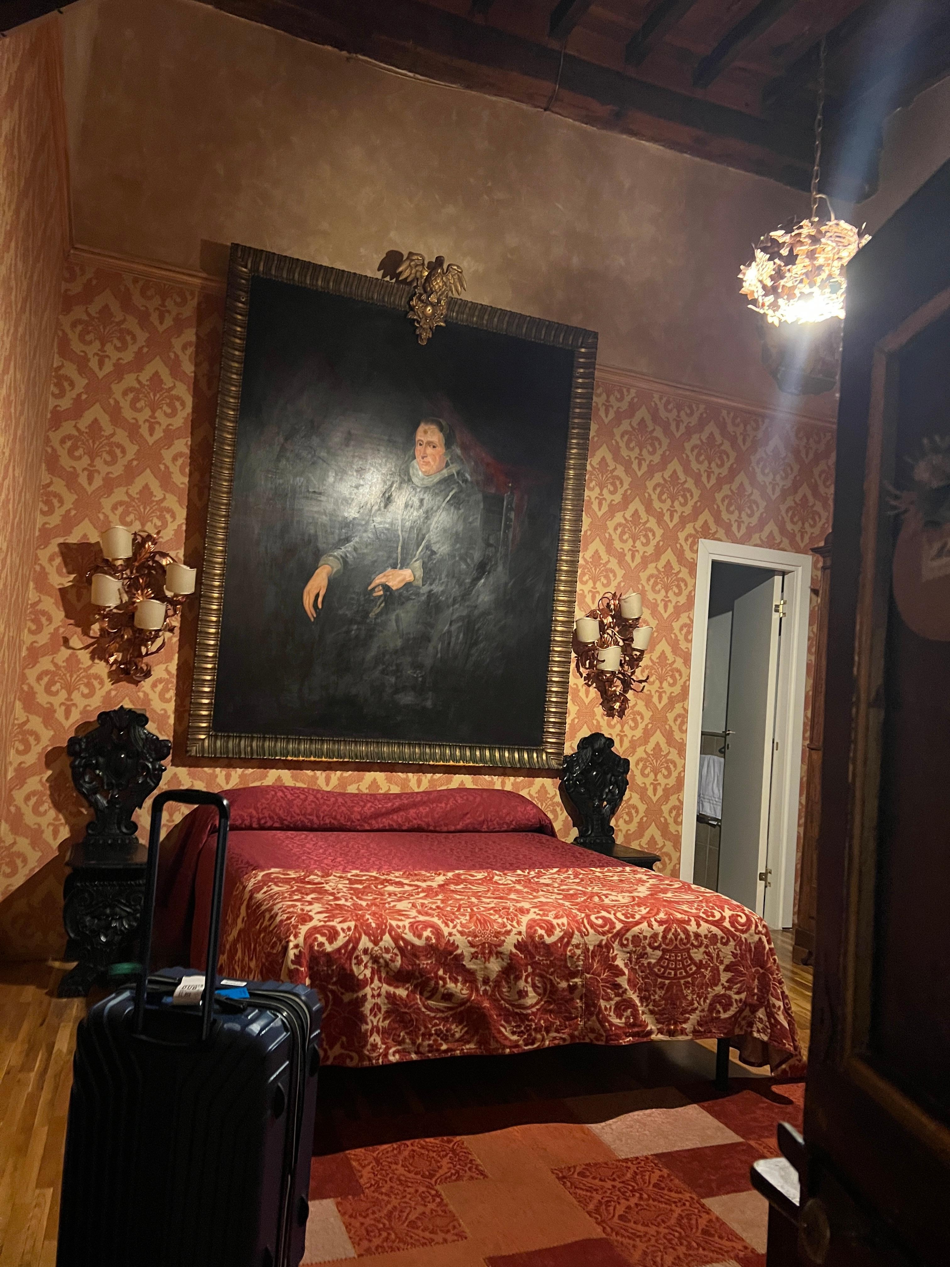 Horribly scary and dark and up huge stairs and key lock did not work right. Left after 5 minutes