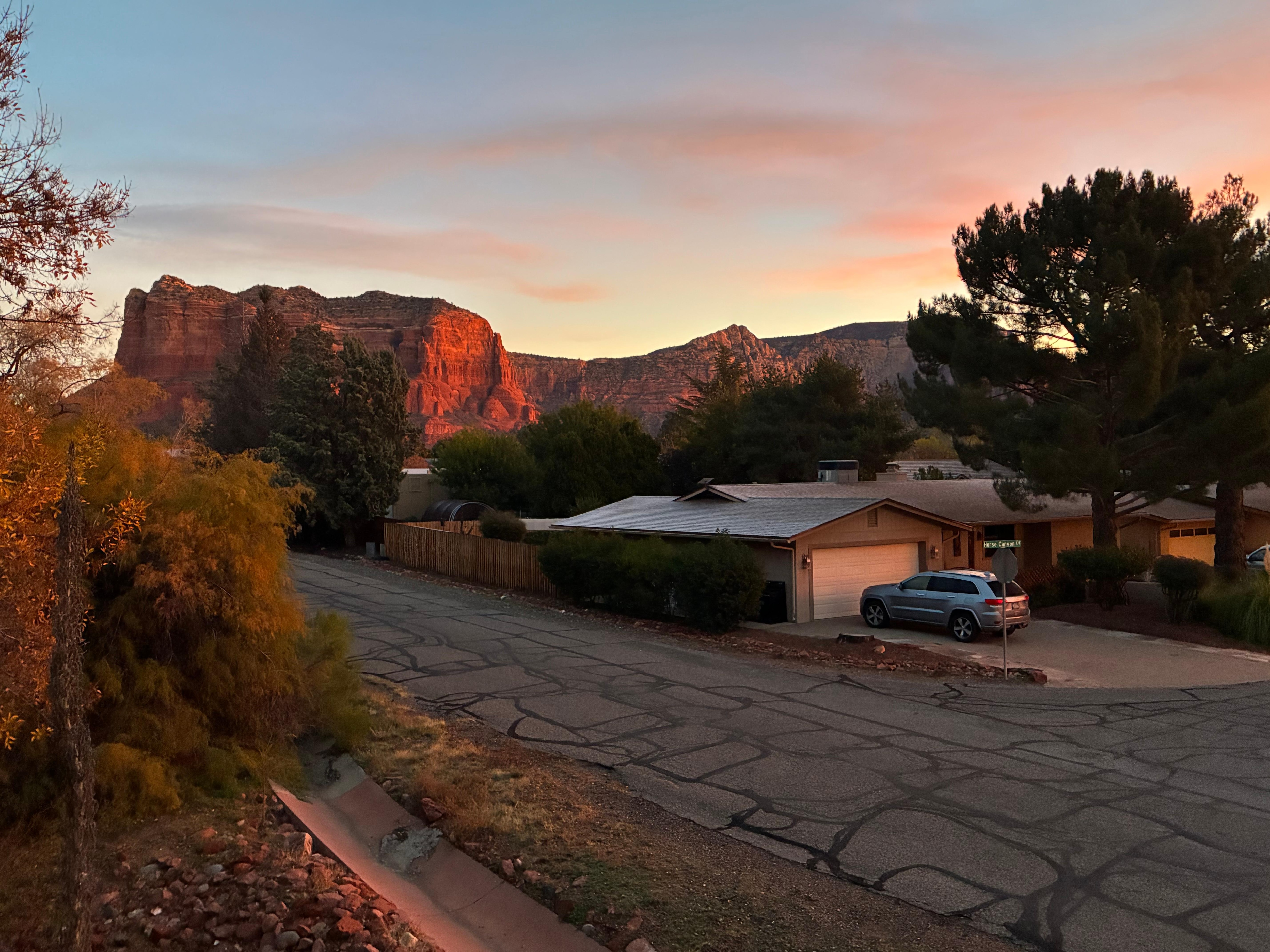 Street view from rear