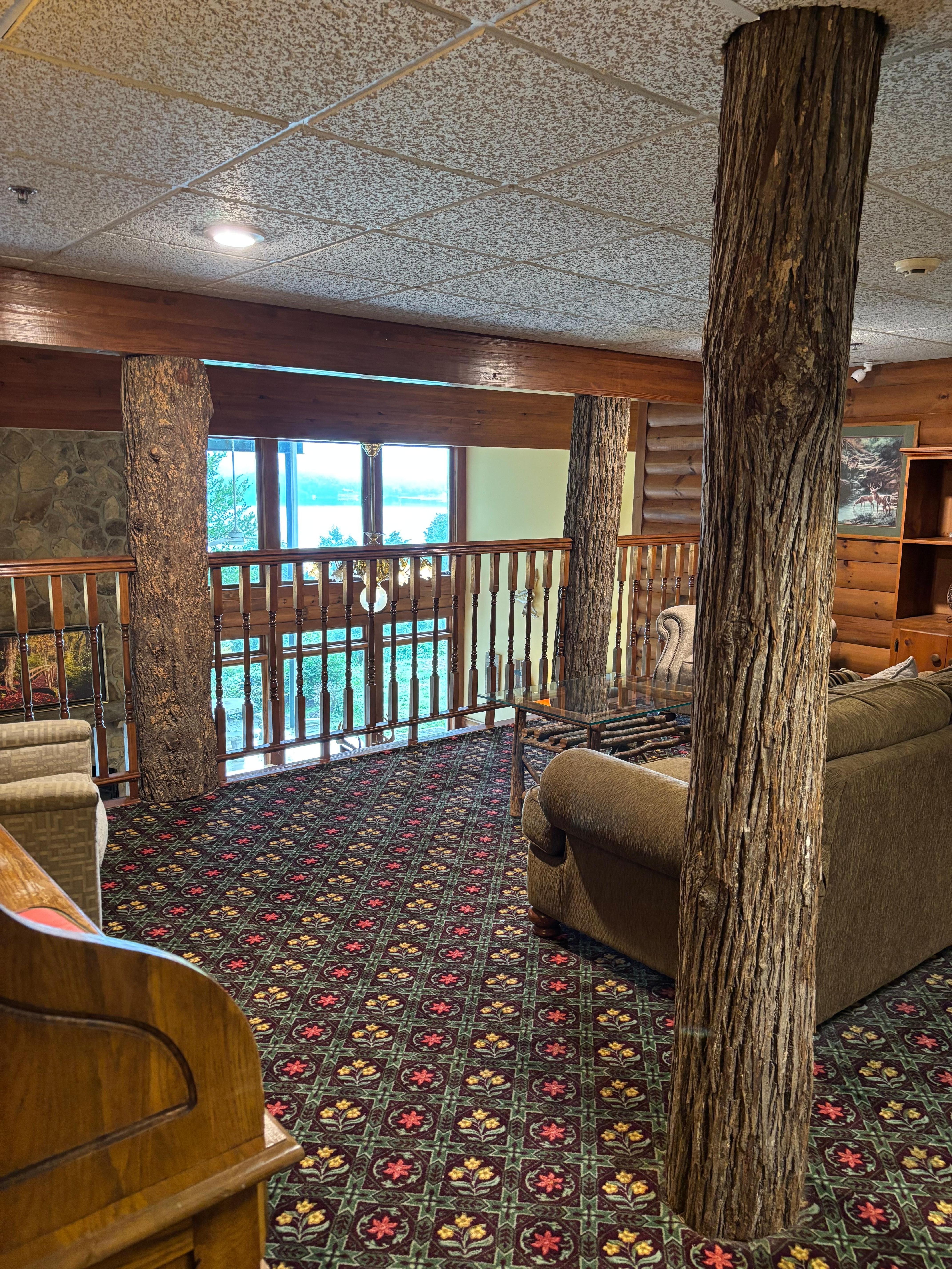 Second floor lounge area