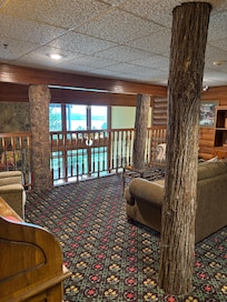 Second floor lounge area
