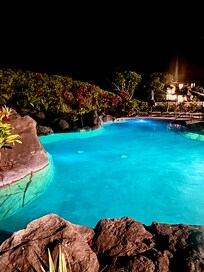 One of the swimming pools