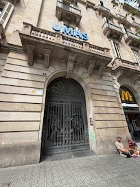 Front entrance to the building.
