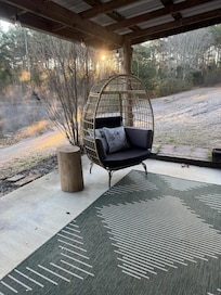 Relax on the front porch