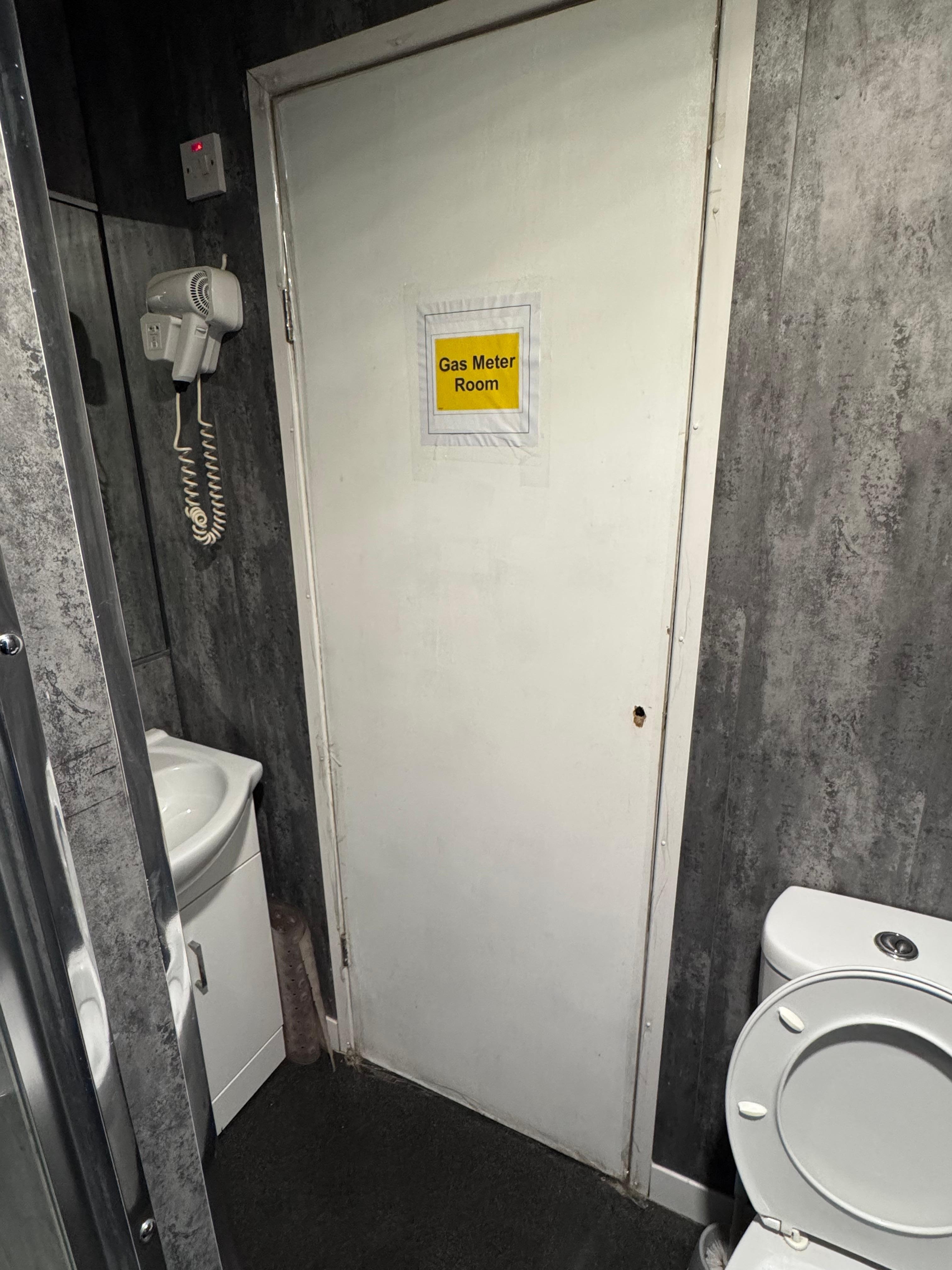 Why is this even in a room should be a utility room not a customer room