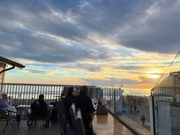 Jew from the rooftop deck