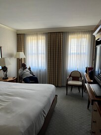 Relaxing in room
