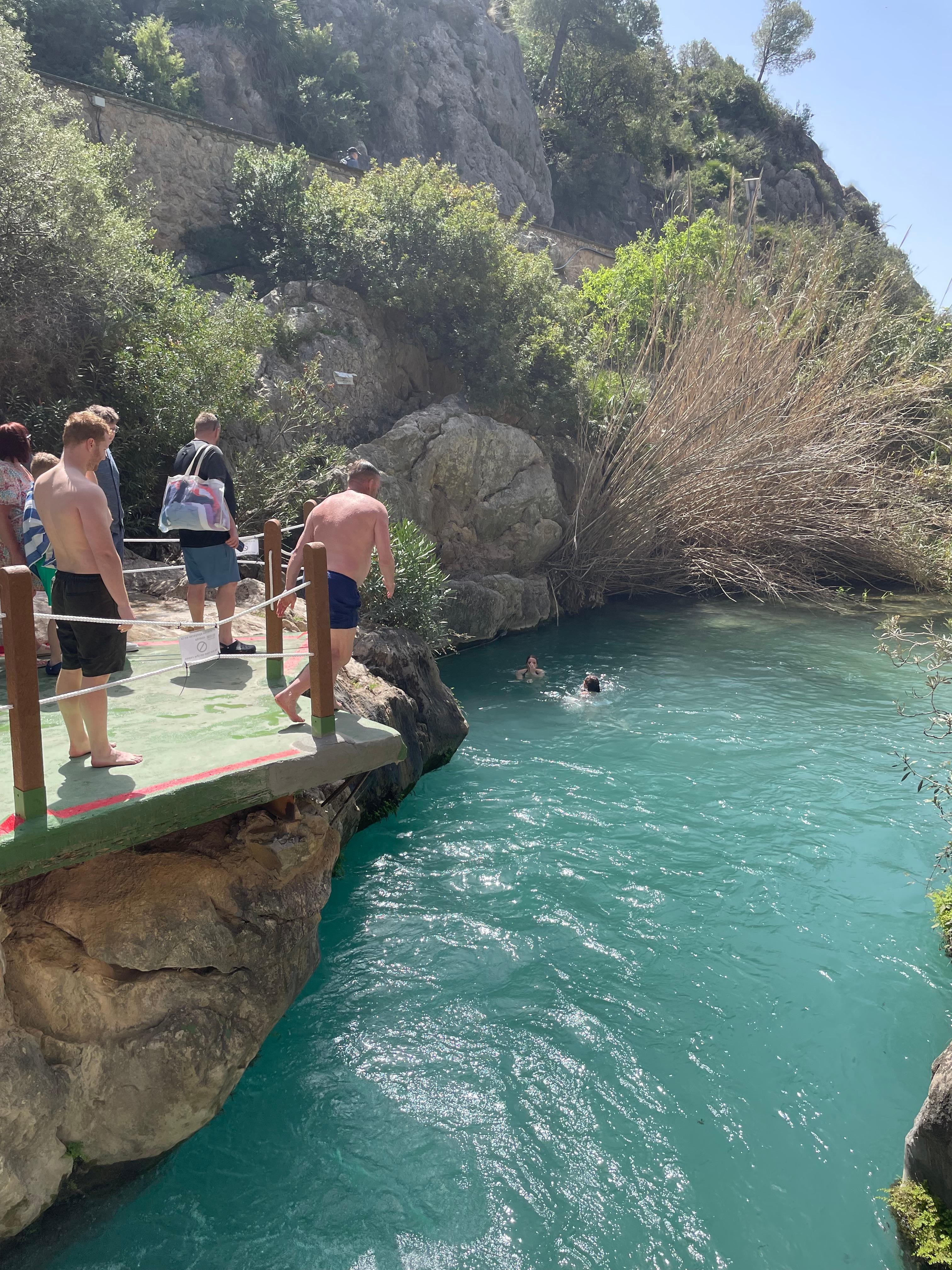 At the Fonts L’Algar