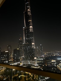 Burj Khalifa from the balcony