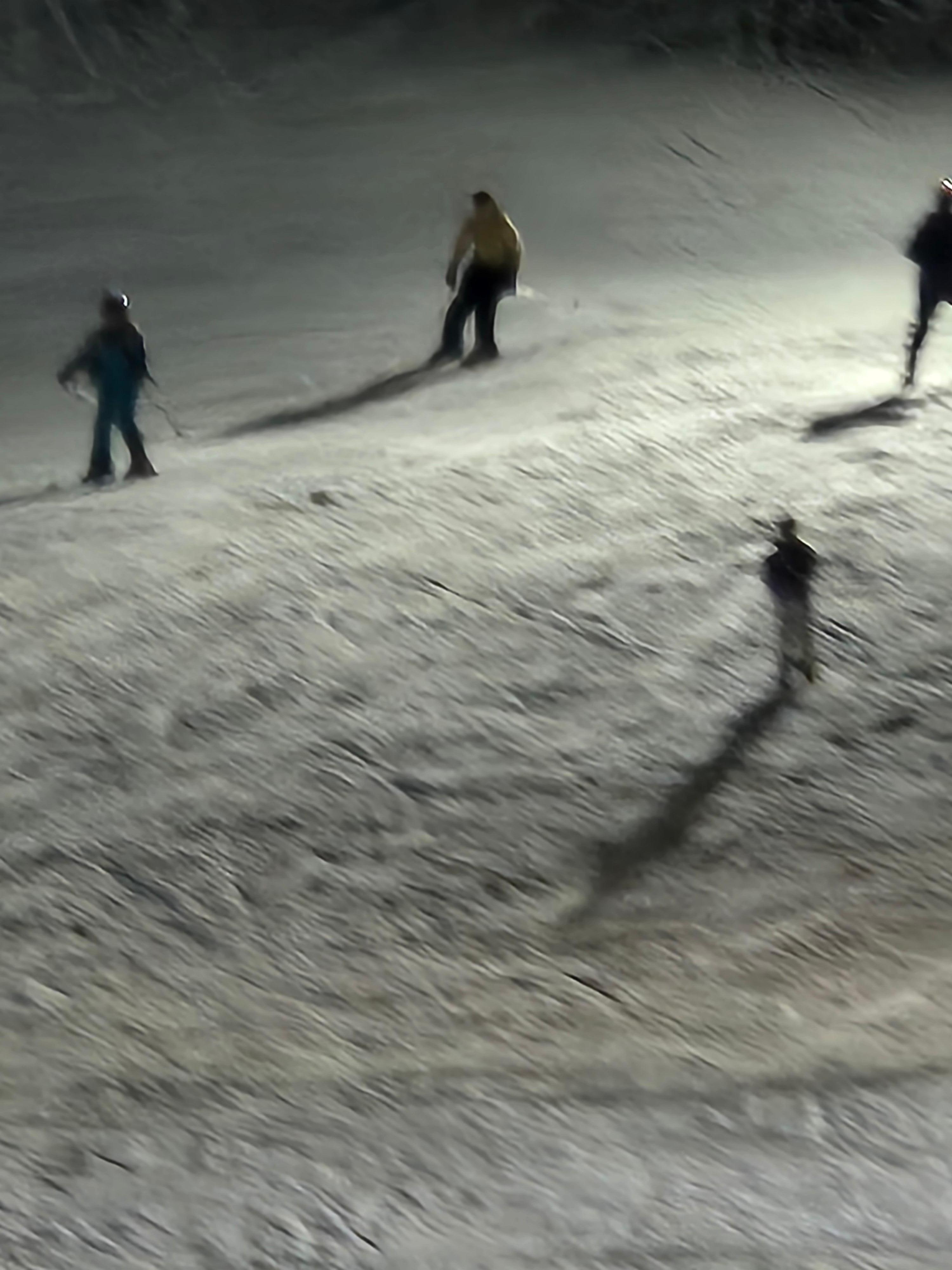 Ski 5 min away and stay late and get in bed on time!  Amazing!