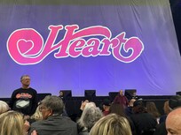 Walked across the street to see Heart. A perfect night. The hotel was so convenient.