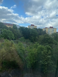 Utsikt från rumsfönstret på våning 7