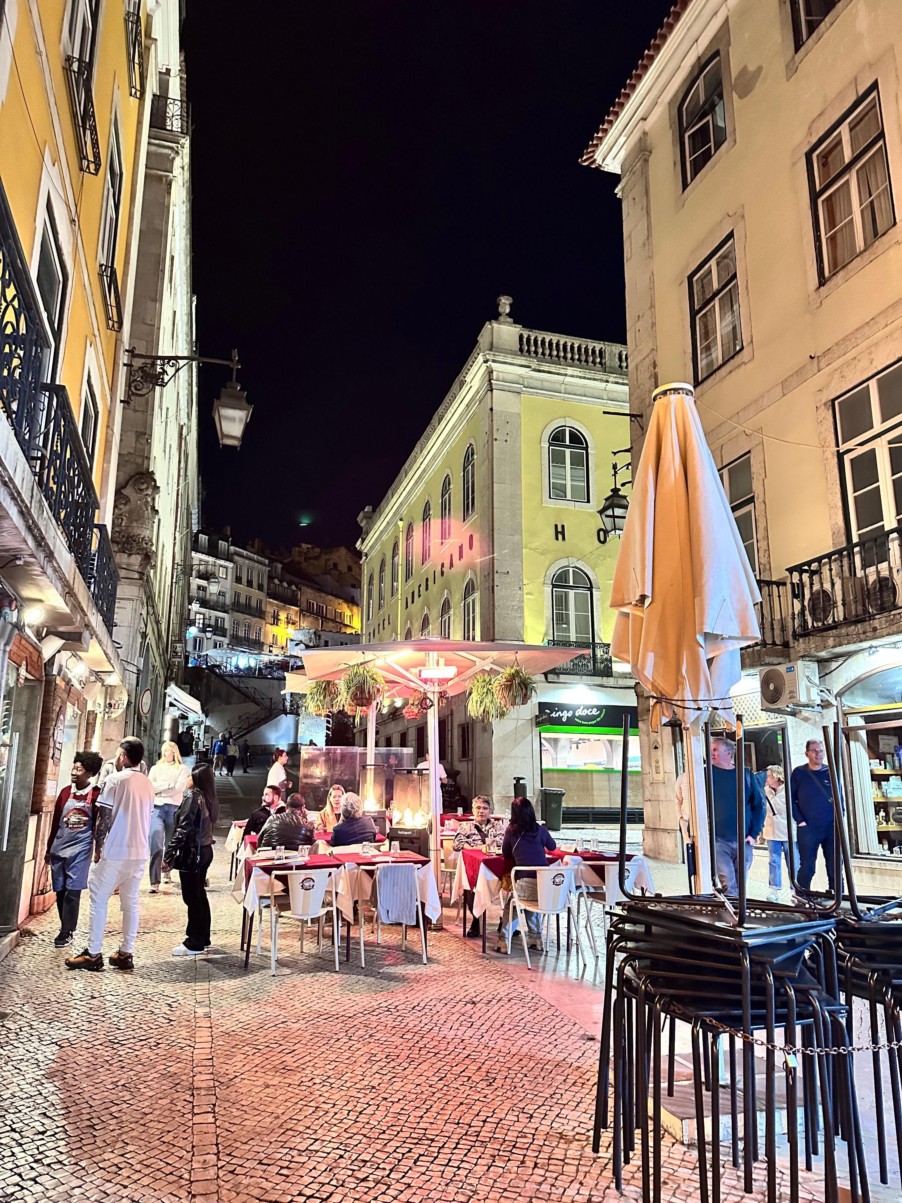 The area is very walkable