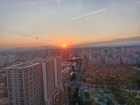 Sunset from Room