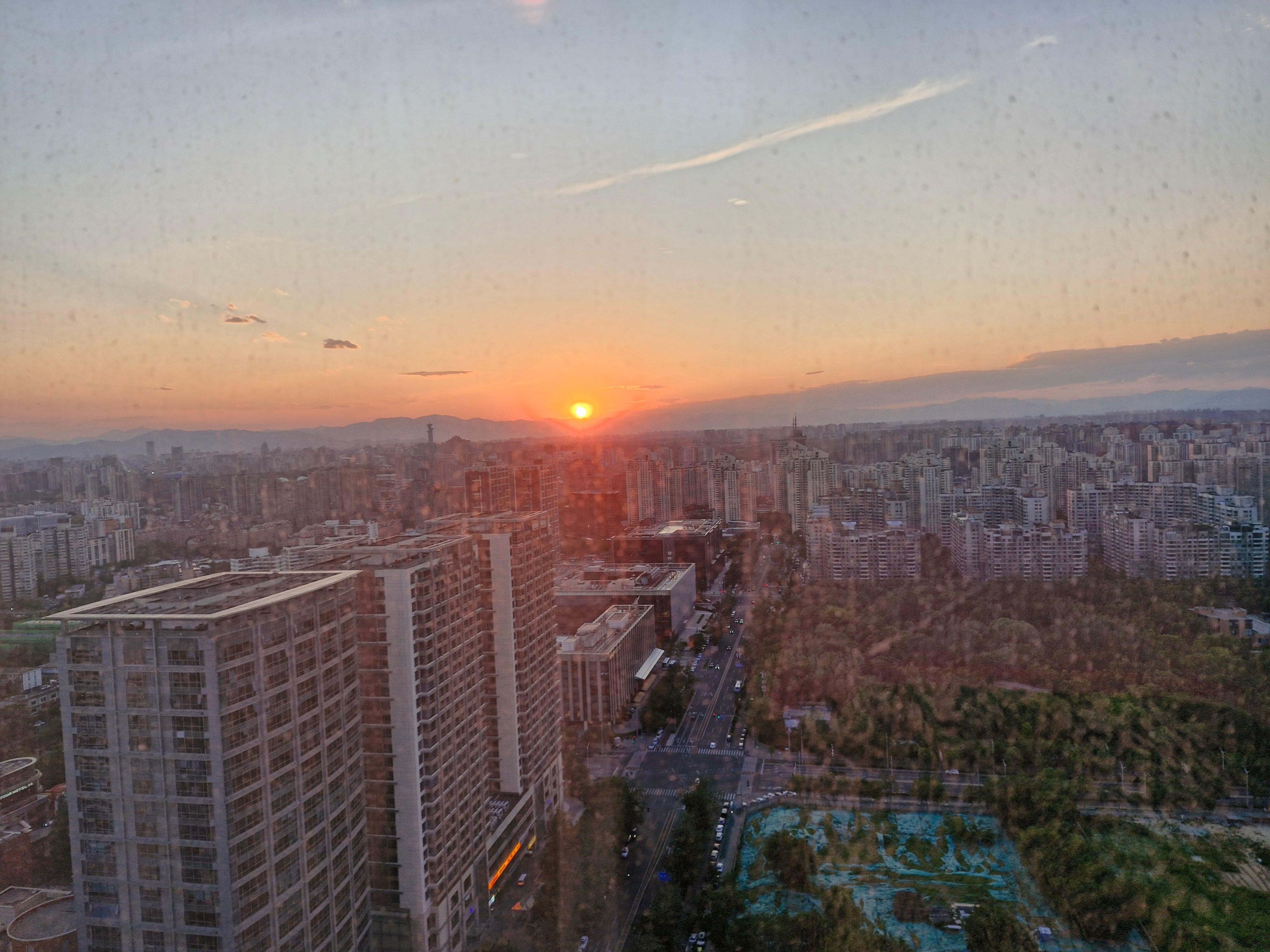 Sunset from Room