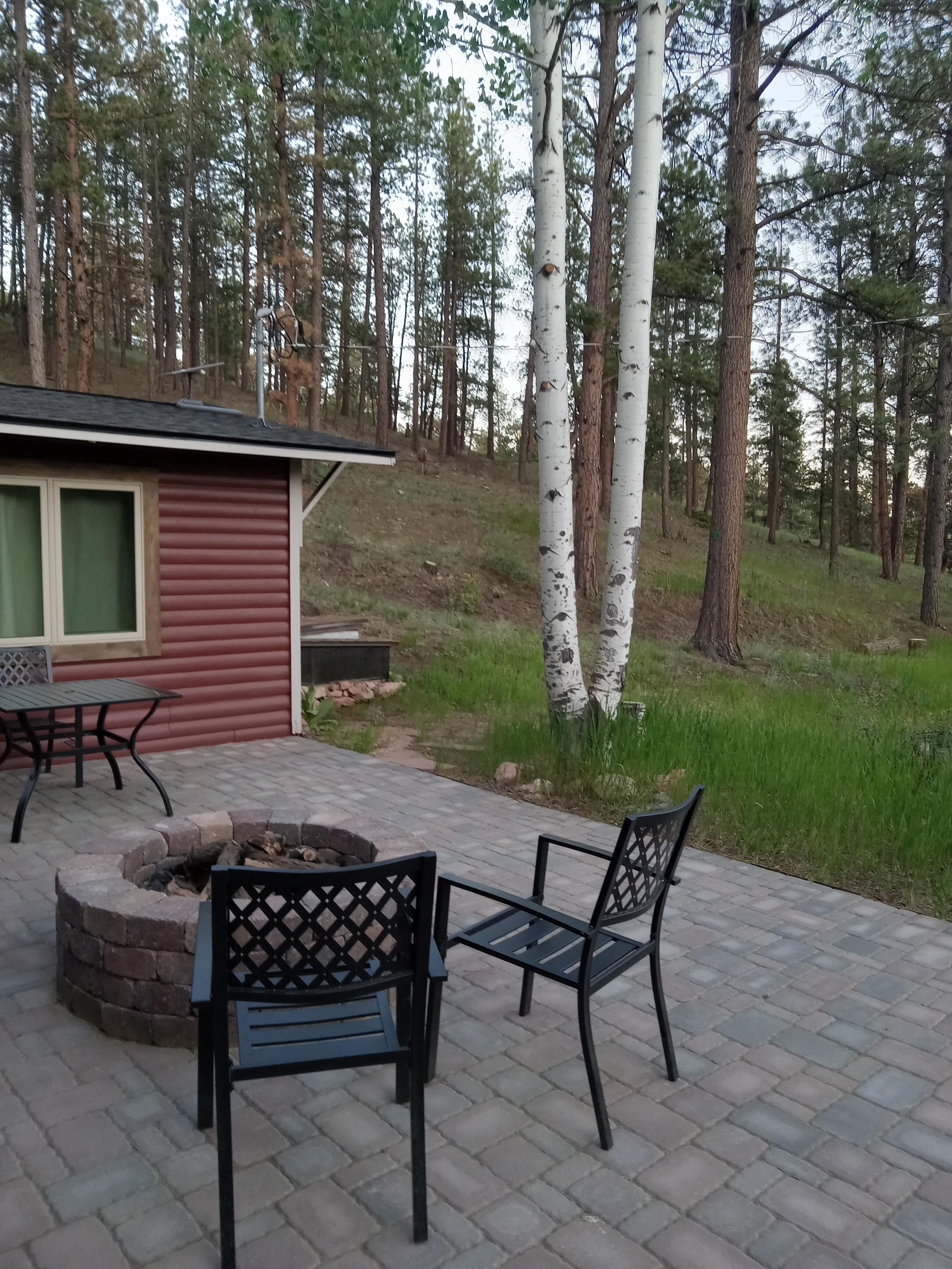 Enjoy nature at the cute red cabin.