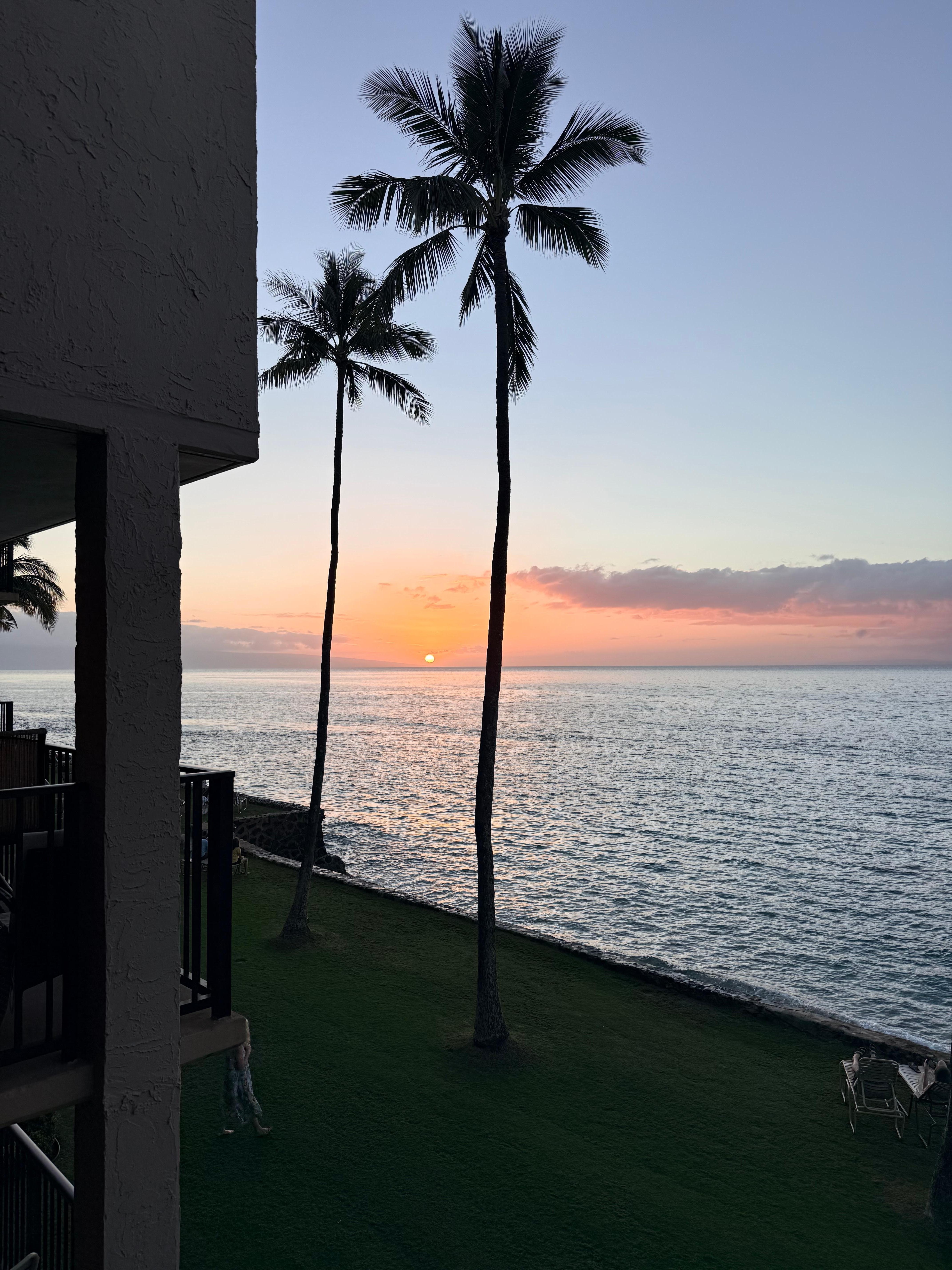 View from our lanai. 