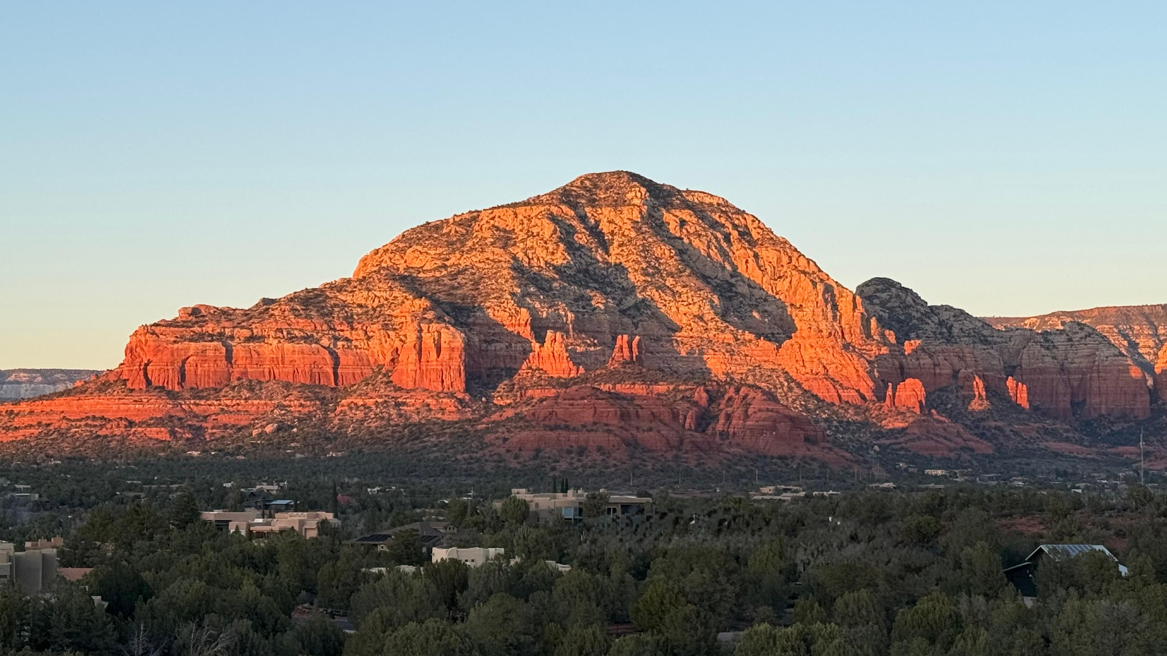 View from our suite. 