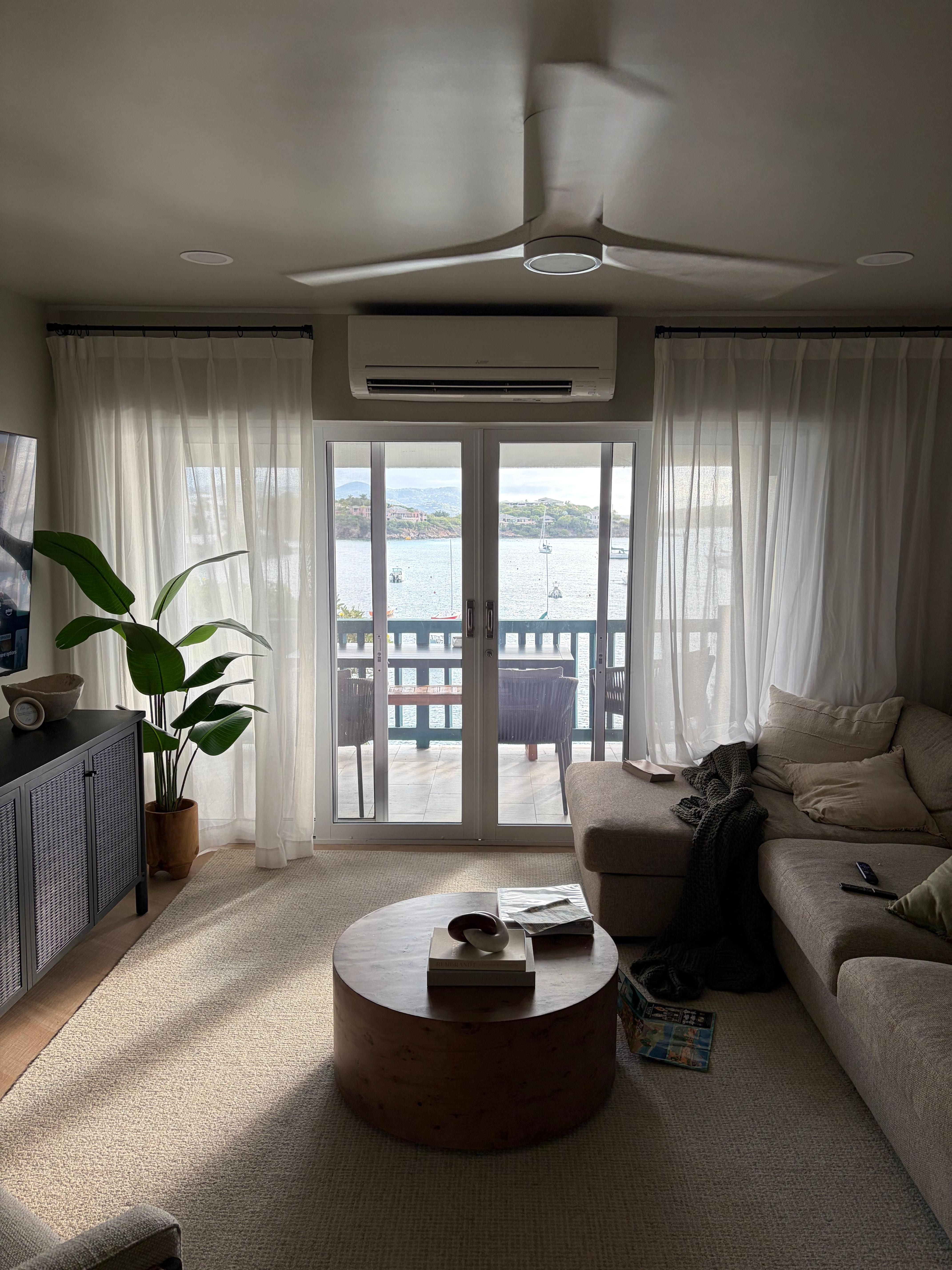 The view from the living eoomt